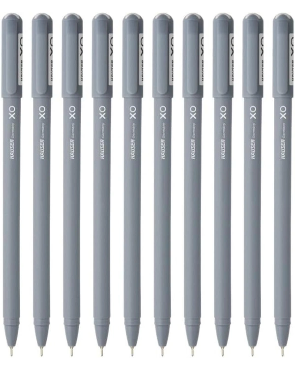 Hauser Xo Ball Pen Set Of 10 - Black