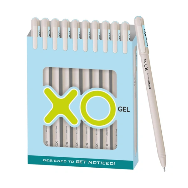 Hauser Xo Gel Pen Set Of 10 - Blue