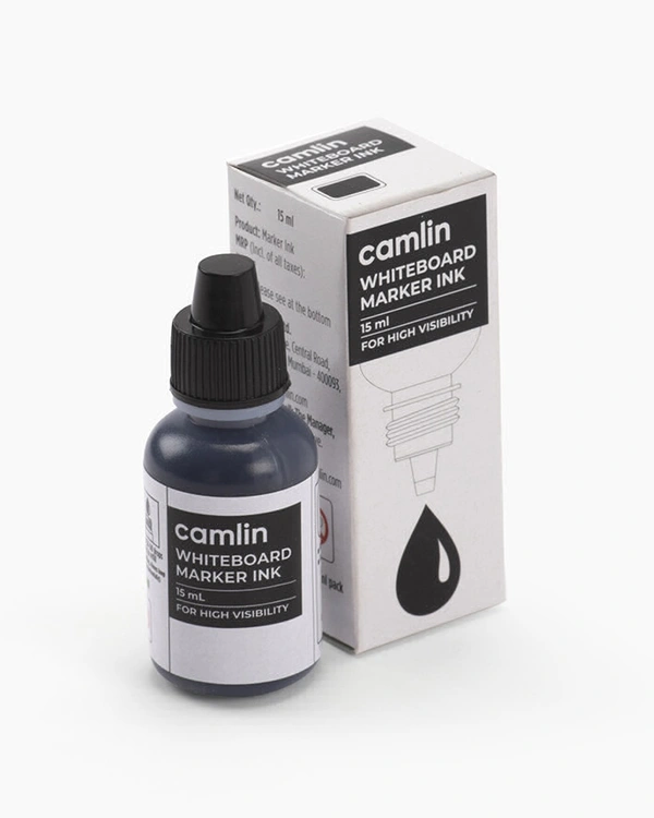 Camlin White Board Marker Ink 15ml - Black