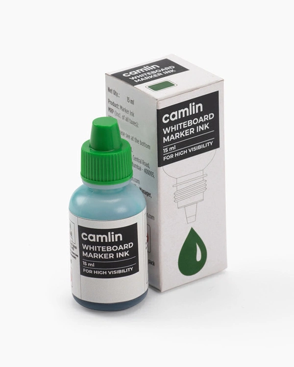 Camlin White Board Marker Ink 15ml - Green