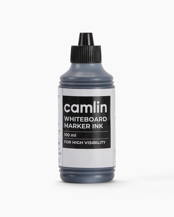 Camlin White Board Marker Ink 100ml - Black