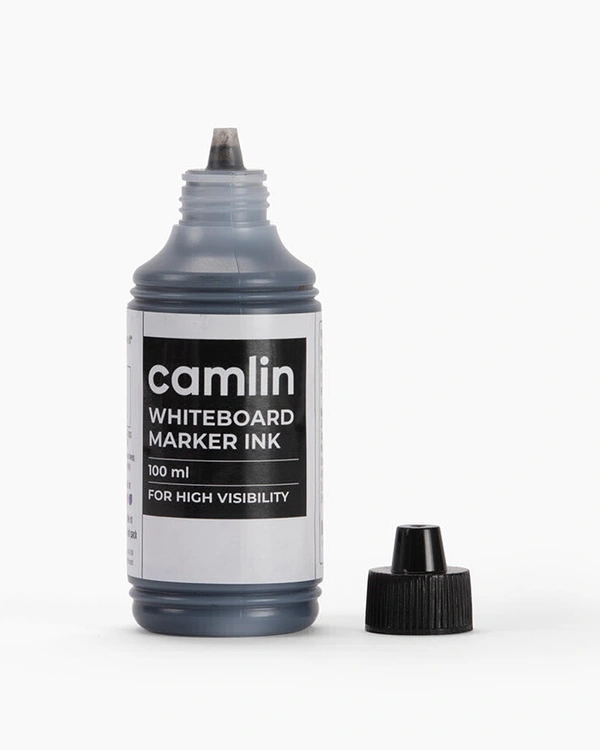 Camlin White Board Marker Ink 100ml - Black