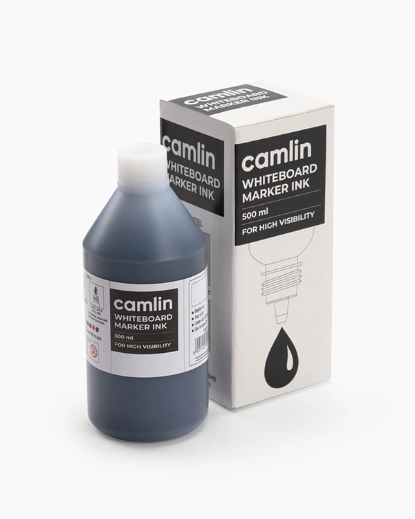 Camlin White Board Marker Ink 1000ml - Black