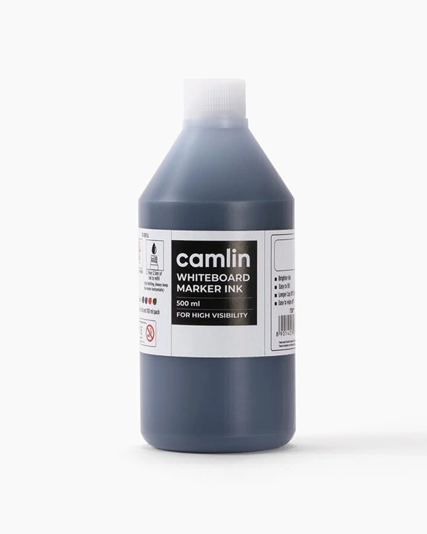 Camlin White Board Marker Ink 1000ml - Black
