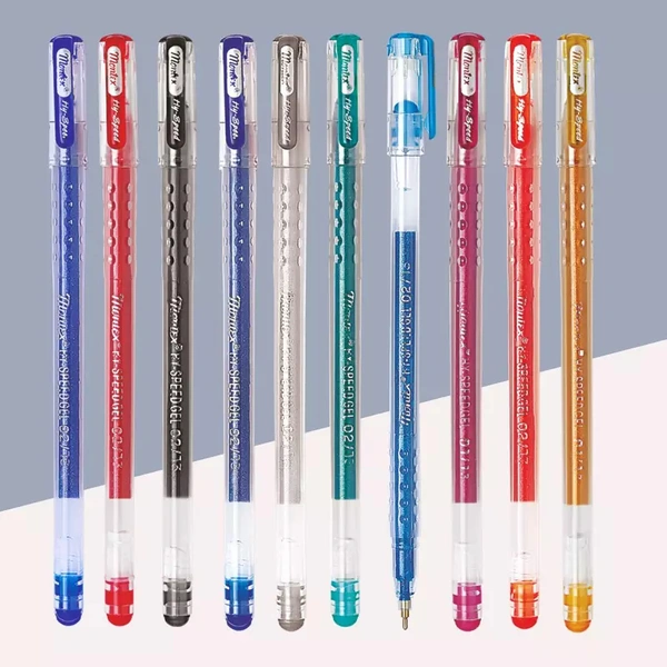 Montex Hy Speed Glitter Pen Set Of 10 - Mix