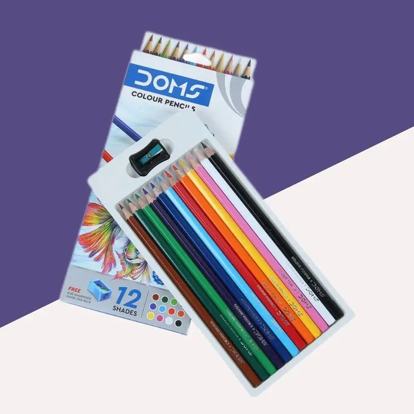Doms Pencil Colour Full Length 12pc Set