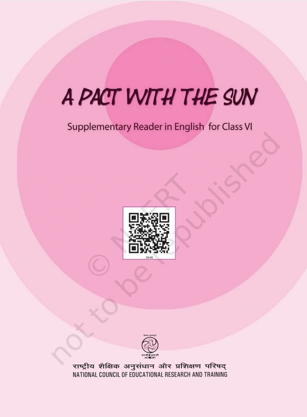 6th A Pact With Sun English Supplimentry Book