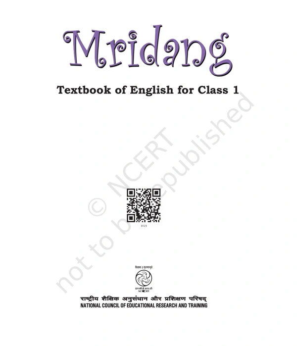 1st Class Ncert English Book Mridang