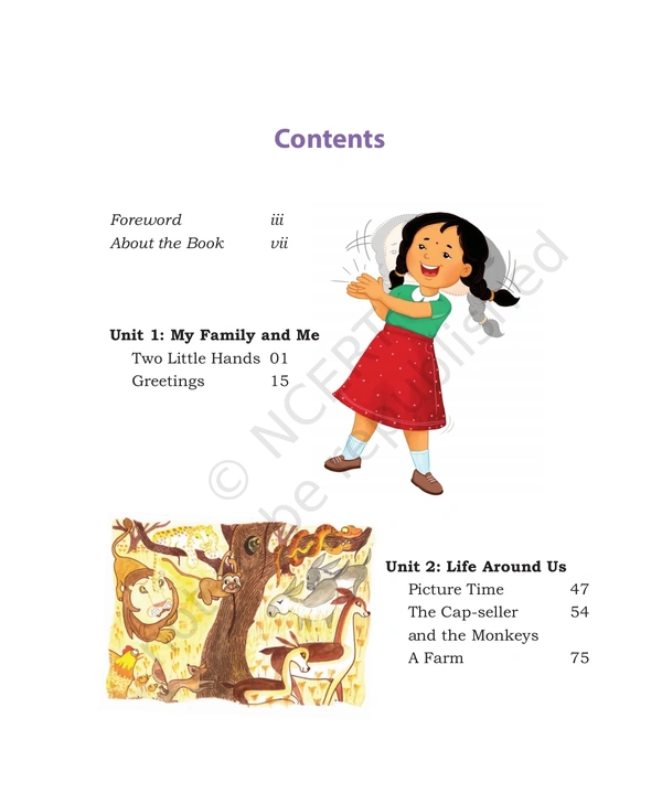 1st Class Ncert English Book Mridang