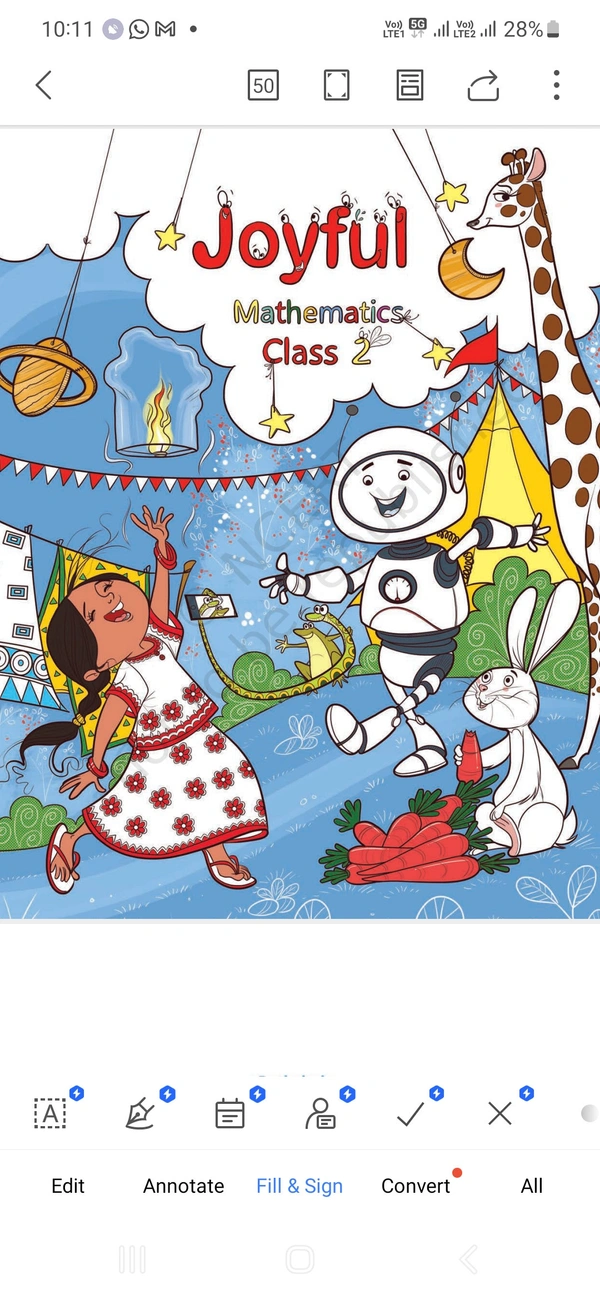 2nd Class Ncert Mathematics Book Joyful