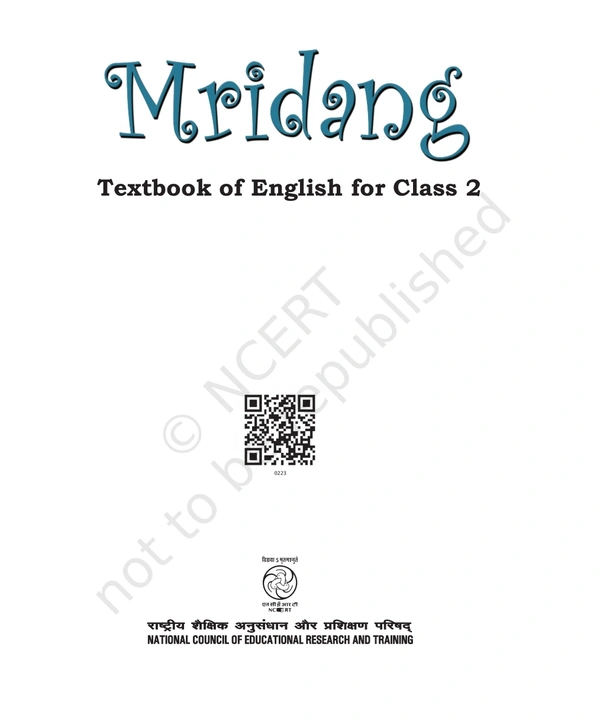 2nd Class Ncert English Book Mridang