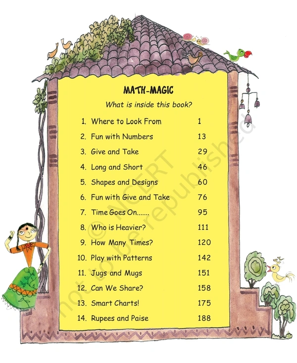 3rd Class Ncert Mathematics Book Math-Magic