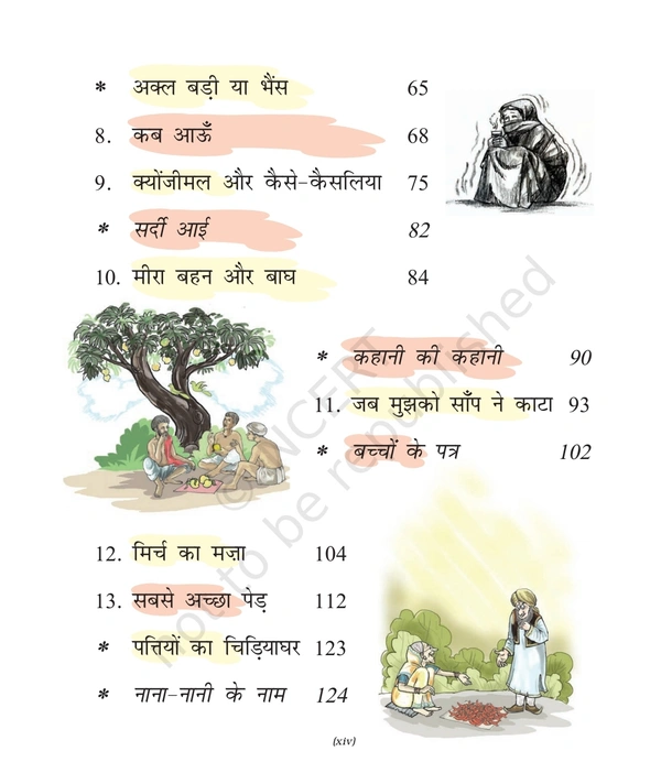 3rd Class Ncert Hindi Book Rimzim