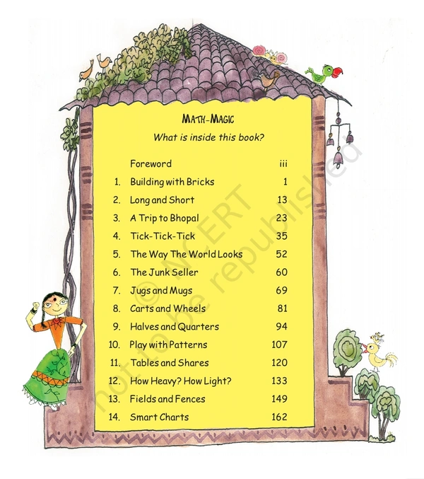 4th Class Ncert Mathematics Book Math-Magic