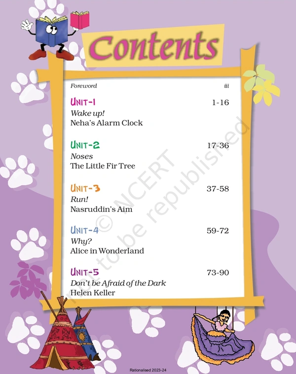 4th Class Ncert English Book Marigold