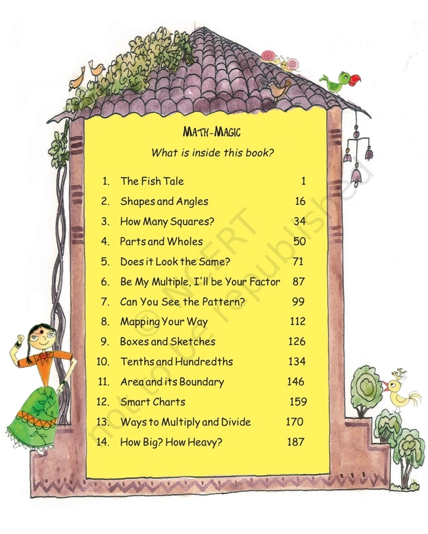 5th Class Ncert Mathematics Book Math-Magic