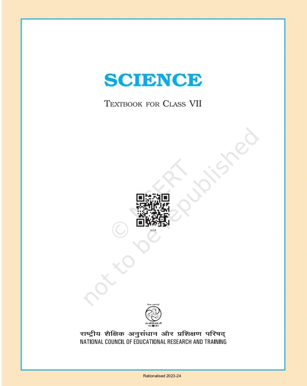 7th Class Ncert/Rbse Science Book