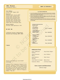 7th Class Ncert/Rbse Science Book