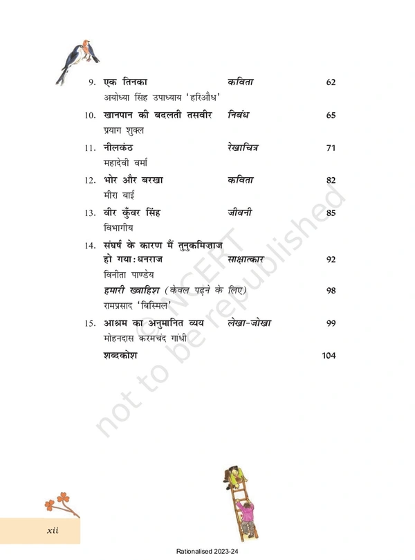 7th Class Ncert/Rbse Hindi Book Basant