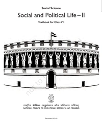 7th Class Ncert/Rbse Politics Book Social And Political Life