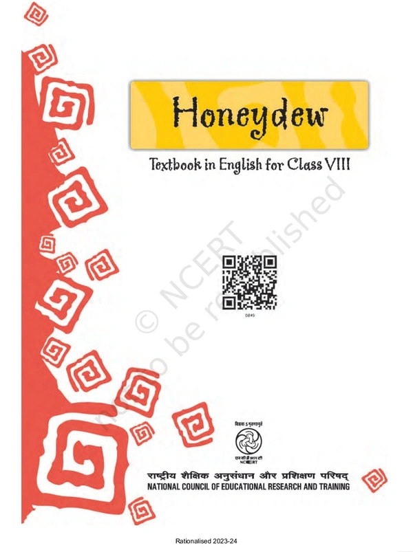 8th Class Rbse/Ncert English Book Honeydew