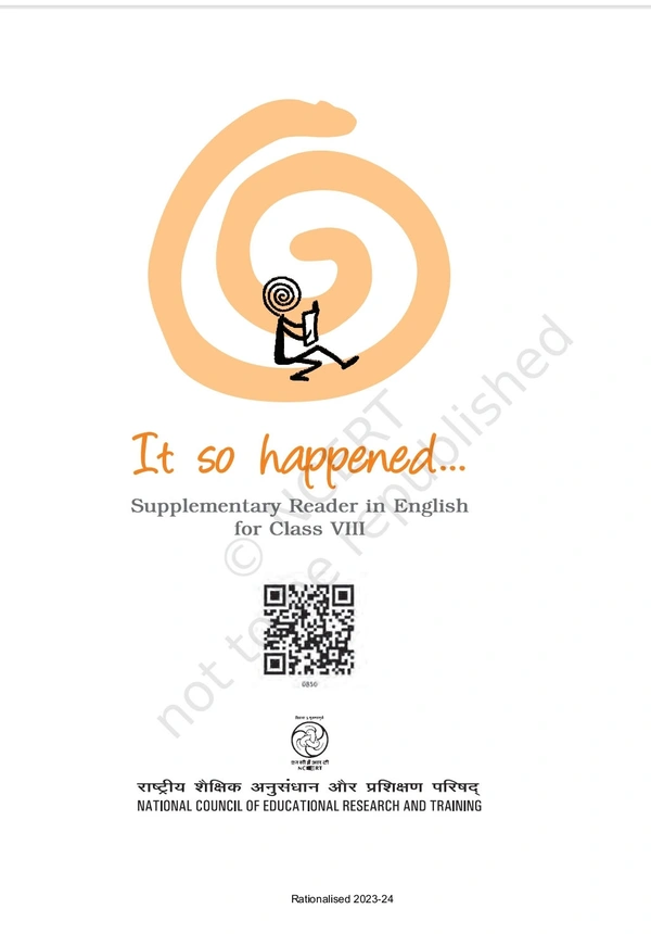 8th Class Ncert English Supplimentry Book It So Happened