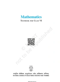 6th Class Rbse/Ncert Mathematics Book 
