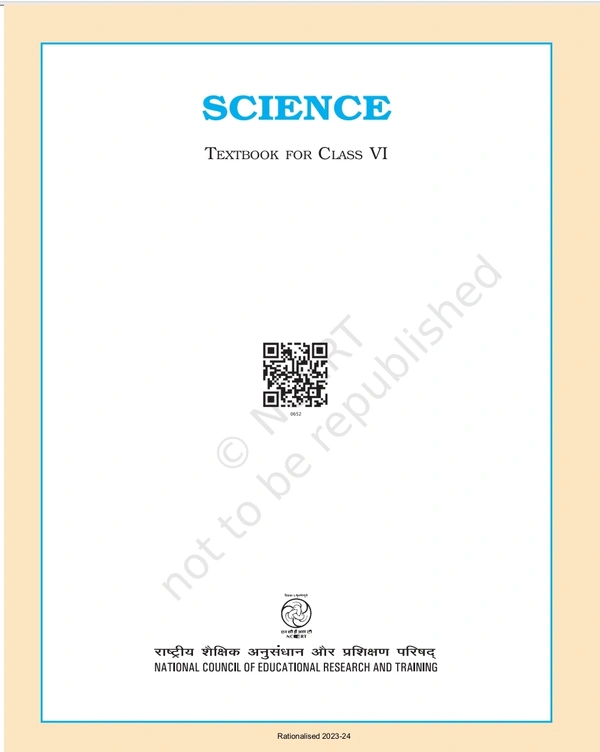 6th Class Rbse/Ncert Science Book