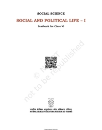 6th Class Rbse/Ncert Political Science Book Social And Political Life -I