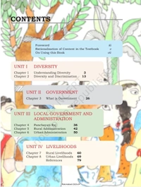 6th Class Rbse/Ncert Political Science Book Social And Political Life -I