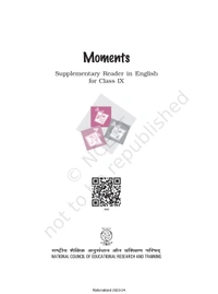 9th Class Rbse/Ncert English Book Moments