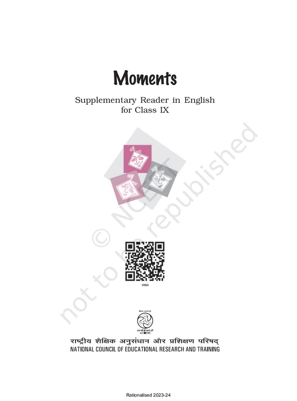 9th Class Rbse/Ncert English Book Moments