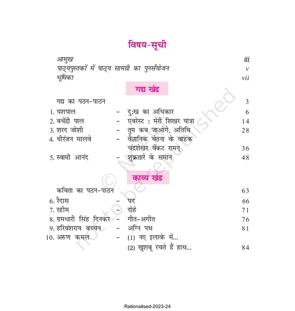 9th Class Ncert Hindi Course B Book Sparsh