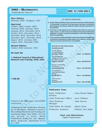 9th Class Ncert/Rbse Mathematics Subject Book