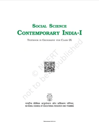 9th Class Rbse/Ncert Geography Book Contemporary India-I Politics-I