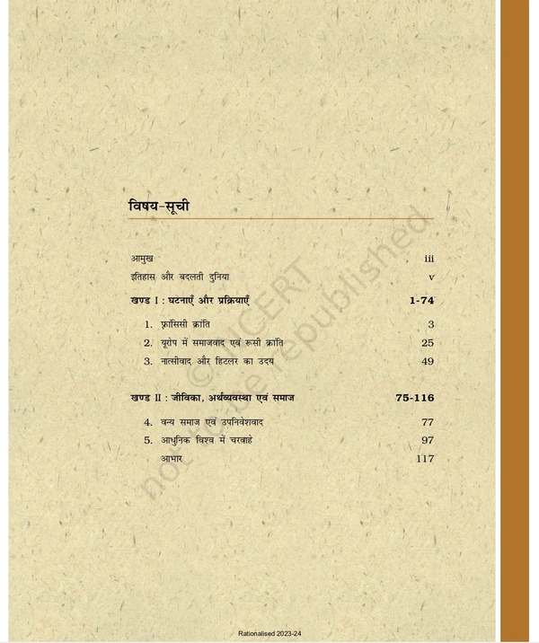 9th Class Ncert Itihas Bharat aur Samkalin Vishva