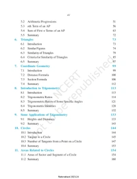 10th Class Rbse/Ncert Mathematics Book (1062)
