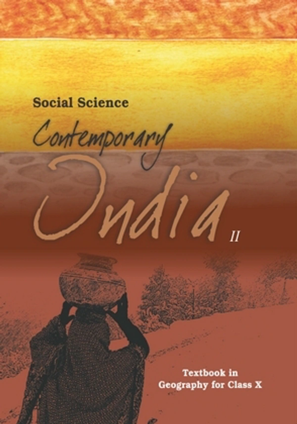 10th Class Geography Subject book Contemporary India-II (1068)