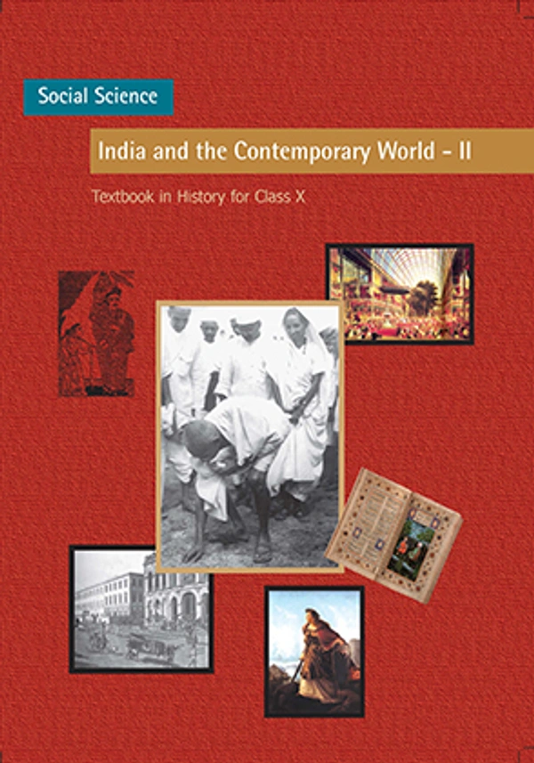 10th Class Rbse/Ncert History Subject book India and the Contemporary World-II (1066)