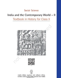 10th Class Rbse/Ncert History Subject book India and the Contemporary World-II (1066)