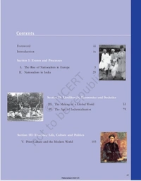 10th Class Rbse/Ncert History Subject book India and the Contemporary World-II (1066)