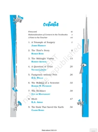 10th Class Rbse/Ncert English Subject book Footprints without Feet (1060)