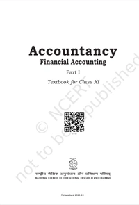 11th Class Rbse/Ncert Accountancy Subject book Financial Accounting