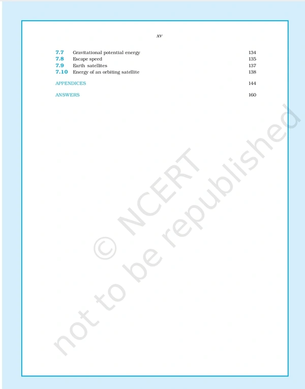 11th Class Rbse/Ncert Physics Subject book Physics Part-1