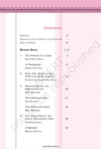 11th Class Rbse/Ncert English Subject book Hornbill (11072)