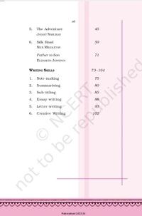 11th Class Rbse/Ncert English Subject book Hornbill (11072)