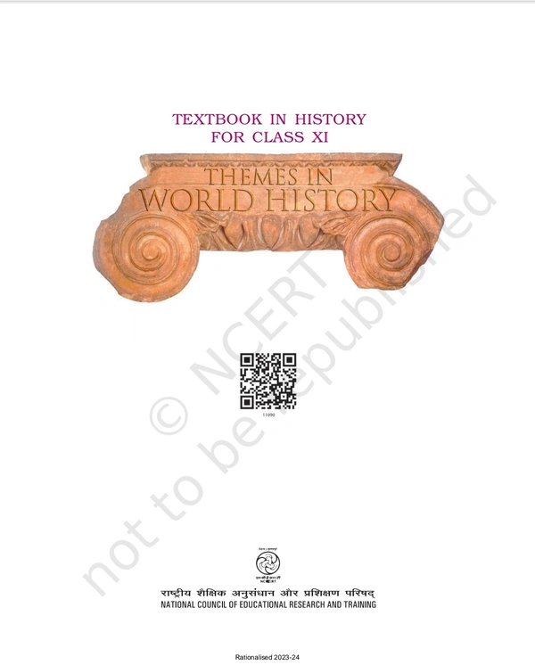 11th Class Rbse/Ncert Hostory Subject book Themes In World History(11090)