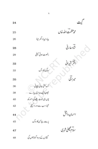 11th Class Rbse/Ncert Urdu Subject book Khyabane Urdu