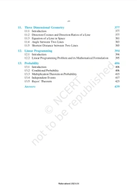 12th Class Rbse/Ncert Mathematics Part-2 book (12080)