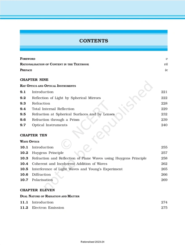 12th Class Rbse/Ncert Physics Part-2 book (12090)